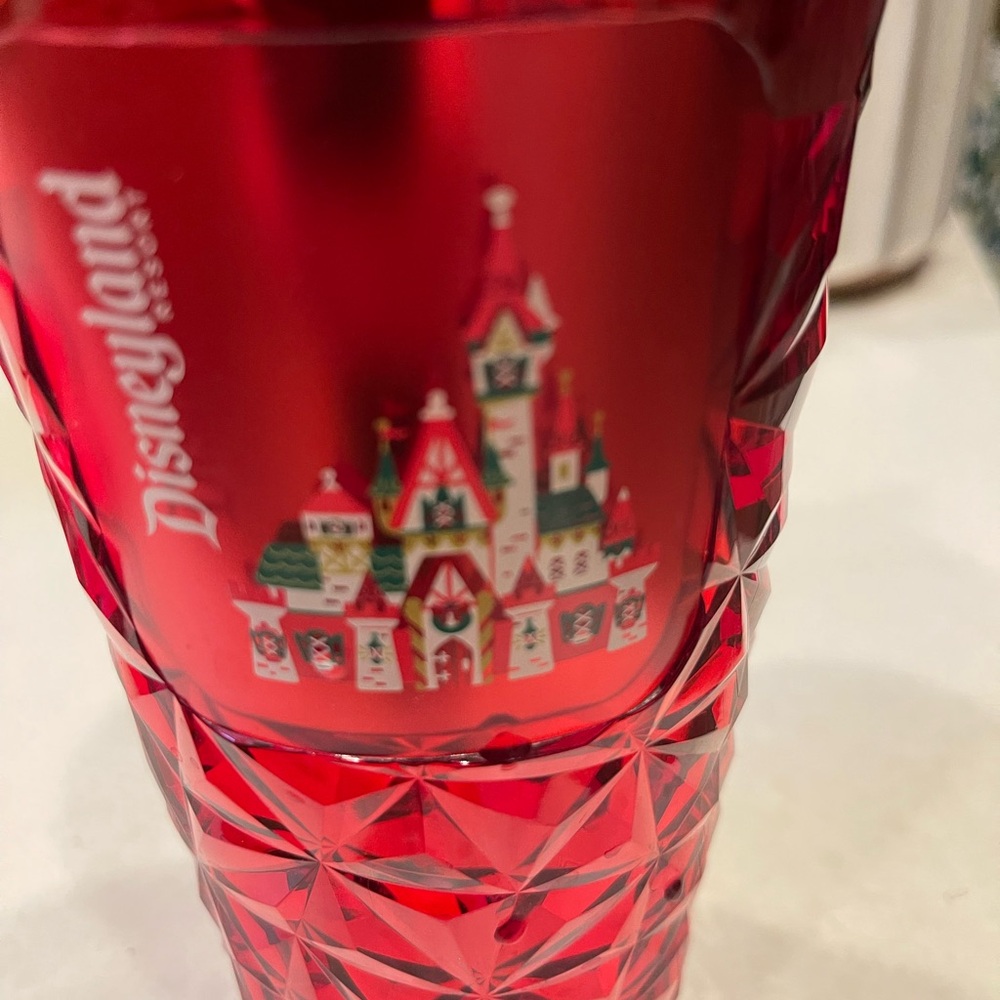 Disney Red Tumbler with Straw - Picture 6 of 6